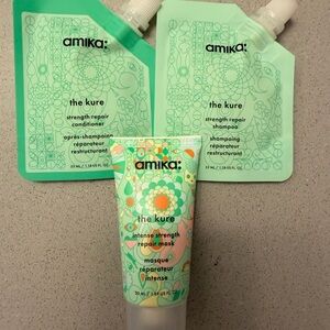 Amika The Kure Strength Repair Set - Mint Green